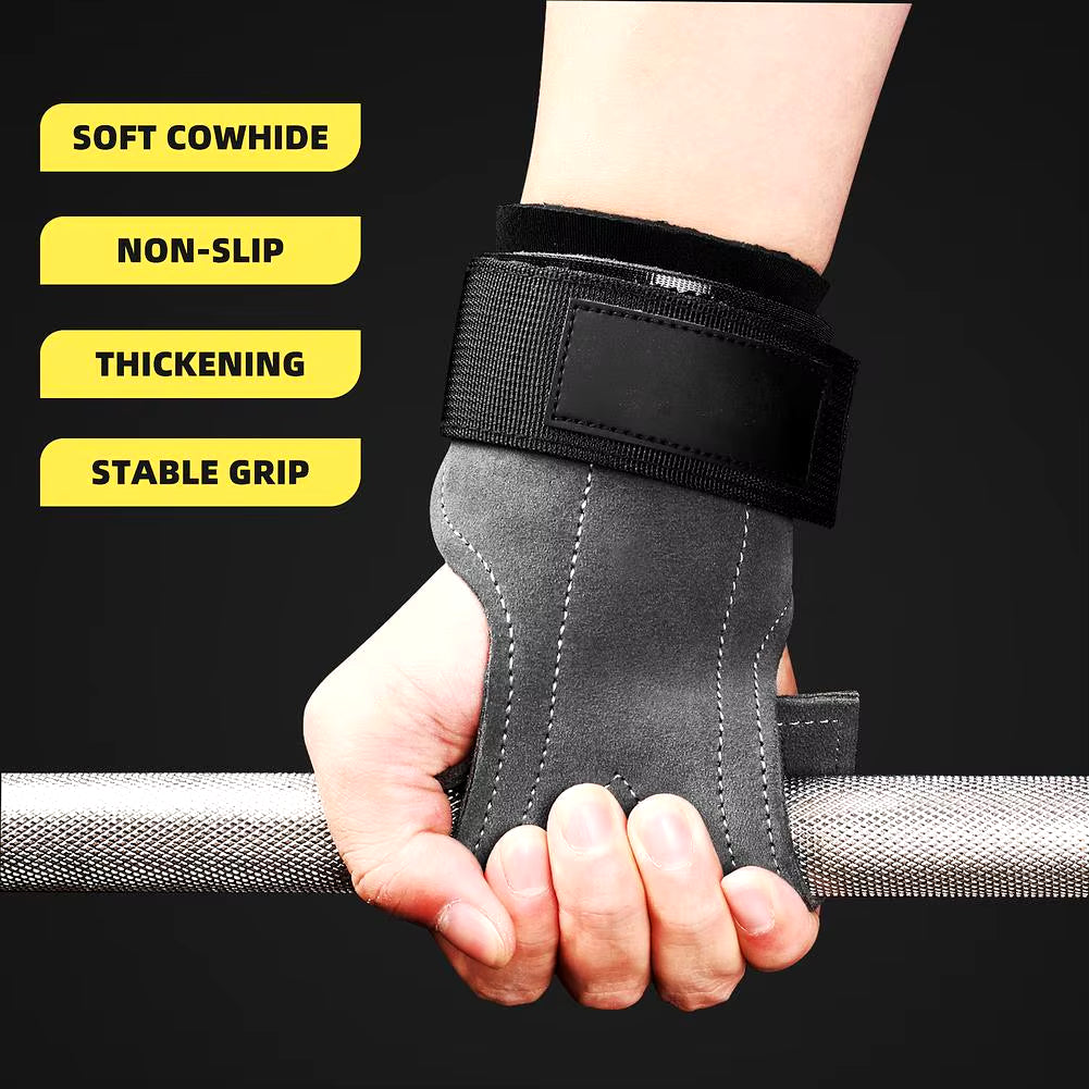 Anti-Slip Power Lifting Straps Strength Training Wrist Guard Equipment Fitness Weightlifting Booster Belt